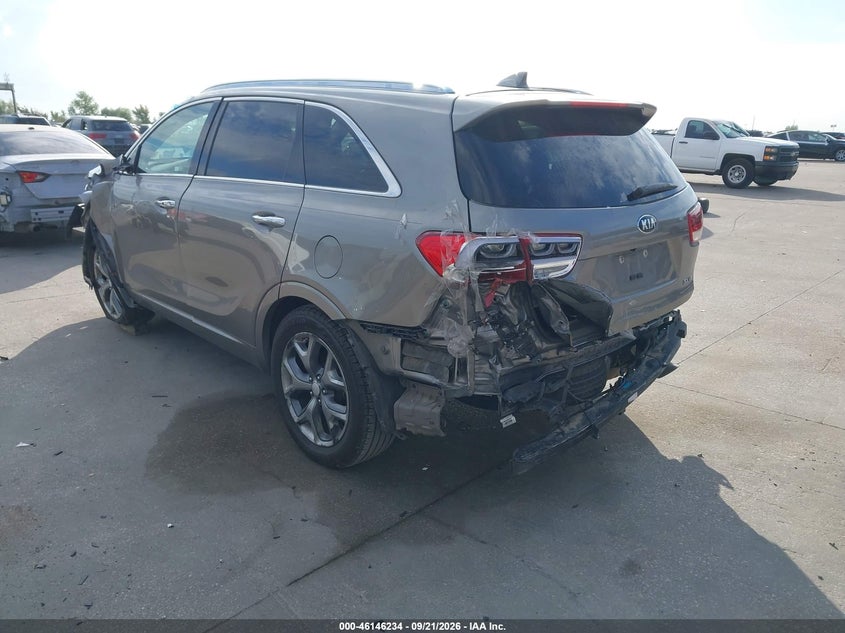 Vin: 5xypk4a52hg224208, lot: 46645991, kia sorento 3.3l sx 20173