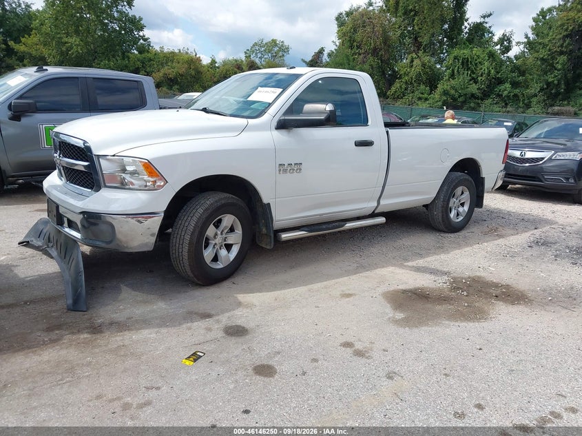 Vin: 3c6jr7dg1eg187690, lot: 46646007, ram 1500 tradesman 20142