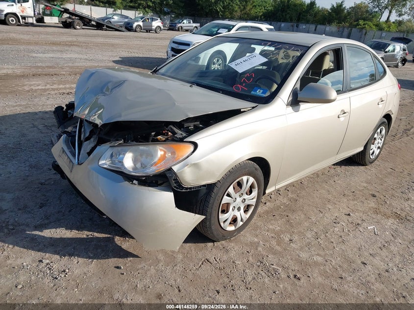 Vin: kmhdu4ad1au869193, lot: 46646016, hyundai elantra gls 20102