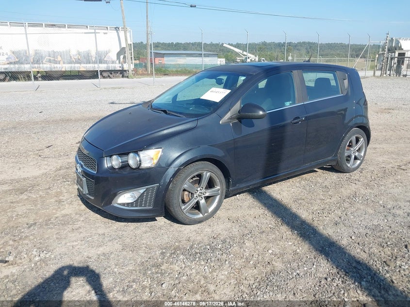 Vin: 1g1jg6sbxd4157897, lot: 46646035, chevrolet sonic rs auto 20132