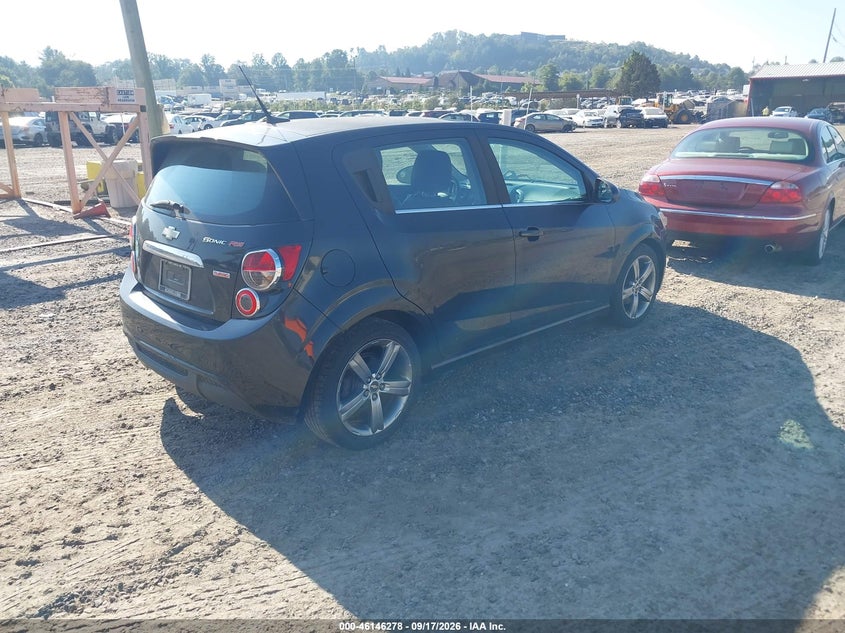 Vin: 1g1jg6sbxd4157897, lot: 46646035, chevrolet sonic rs auto 20134