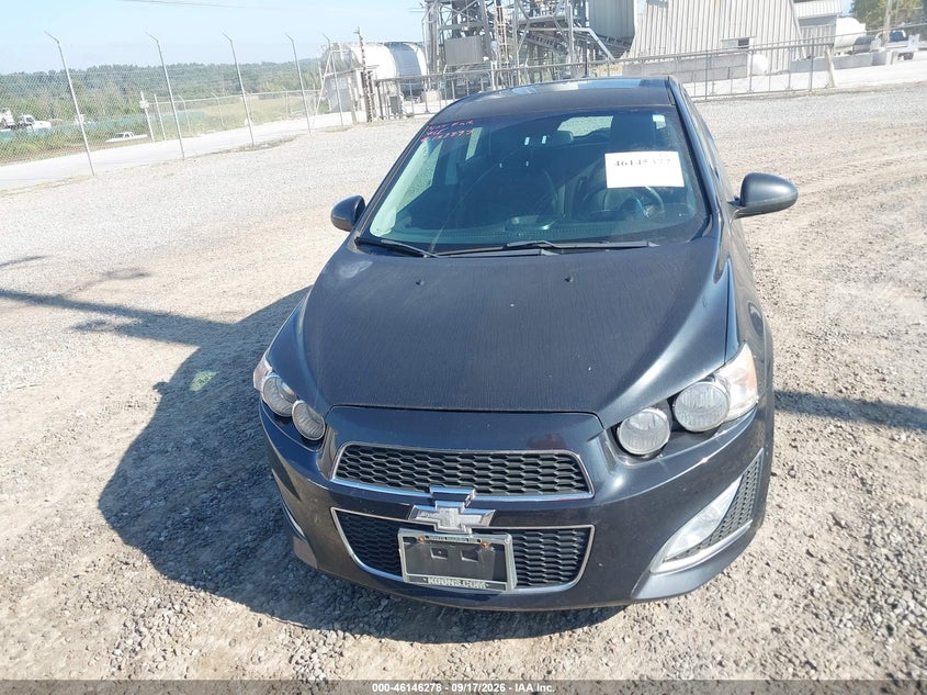 CHEVROLET SONIC 2013 VIN 1G1JG6SBXD4157897