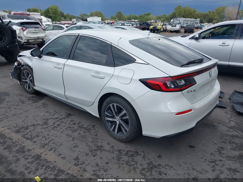 Vin: 19xfl2h55re028832, lot: 46646049, honda civic lx 20243