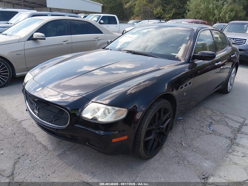 MASERATI QUATTROPORTE 2006 VIN ZAMCE39A260026017