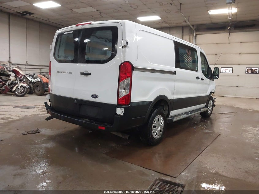Vin: 1ftbr1y89pkb80561, lot: 46646066, ford transit-250 20234
