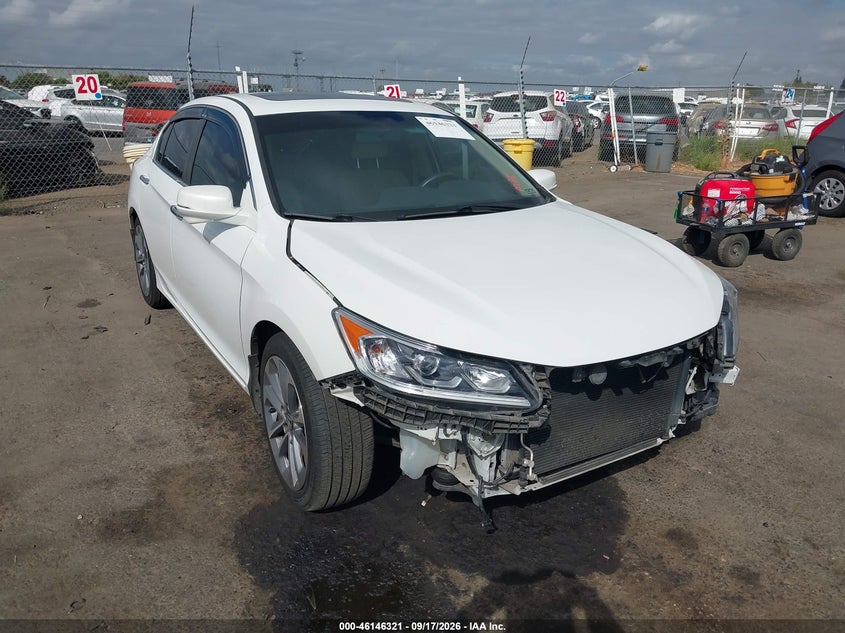 Vin: 1hgcr2f73ga075865, lot: 46646078, honda accord ex 2016 img_1