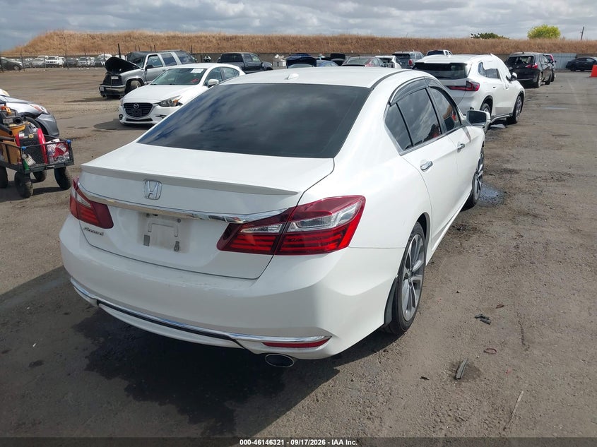 Vin: 1hgcr2f73ga075865, lot: 46646078, honda accord ex 20164