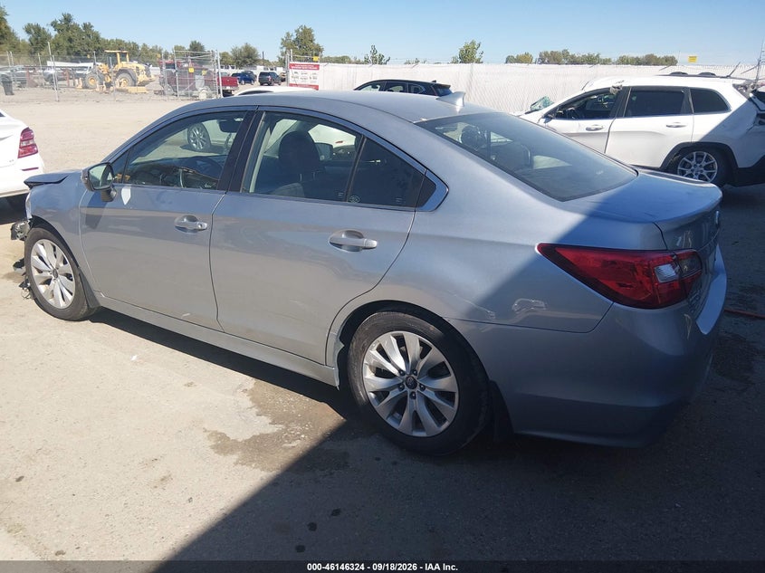 Vin: 4s3bnah65h3027200, lot: 46646081, subaru legacy 2.5i premium 20173
