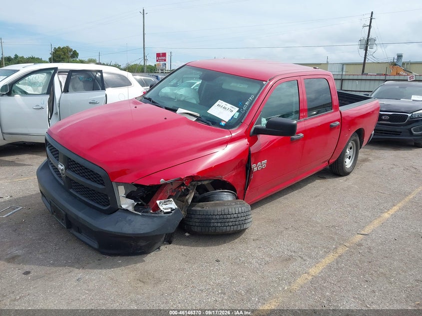 Vin: 1c6rr6kg2gs355056, lot: 46646127, ram 1500 tradesman 20162