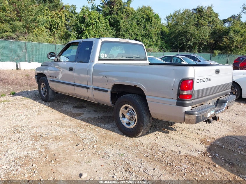 DODGE RAM 1500 1998 VIN 1B7HC13YXWJ105780