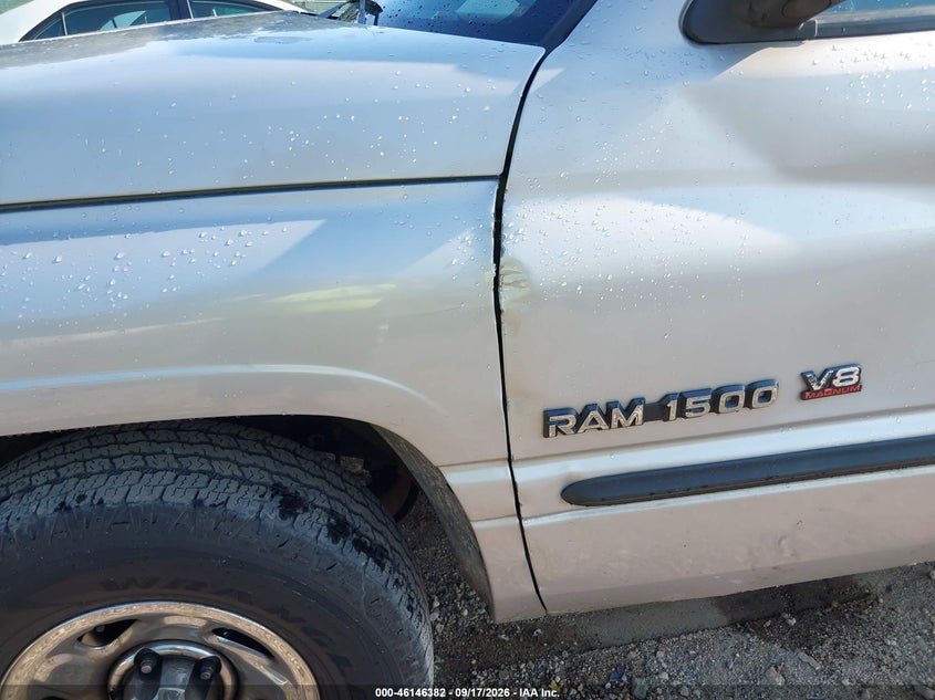DODGE RAM 1500 1998 VIN 1B7HC13YXWJ105780