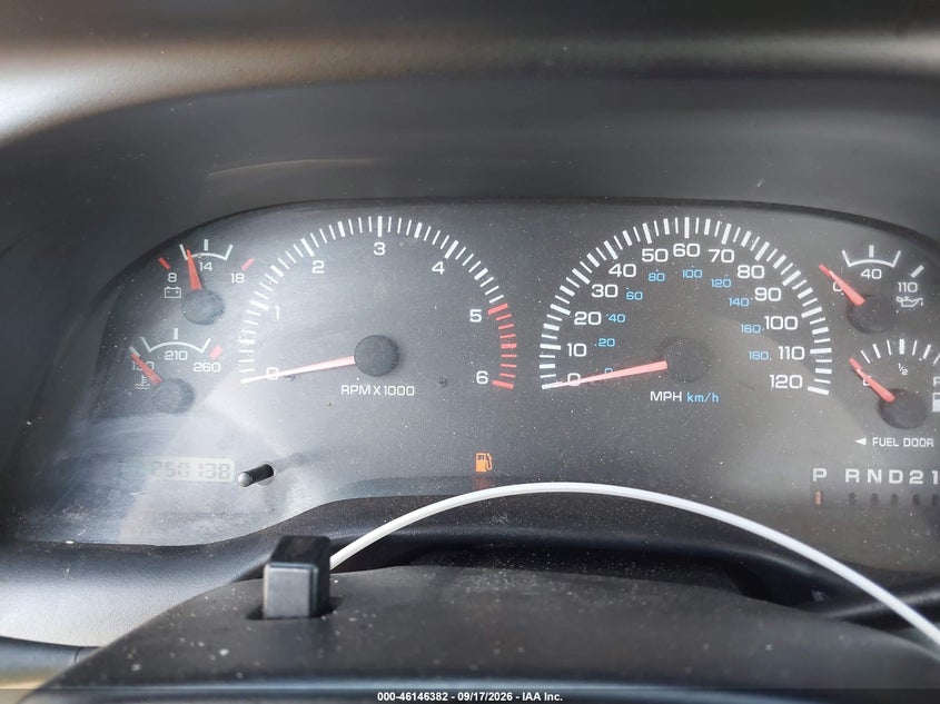 DODGE RAM 1500 1998 VIN 1B7HC13YXWJ105780
