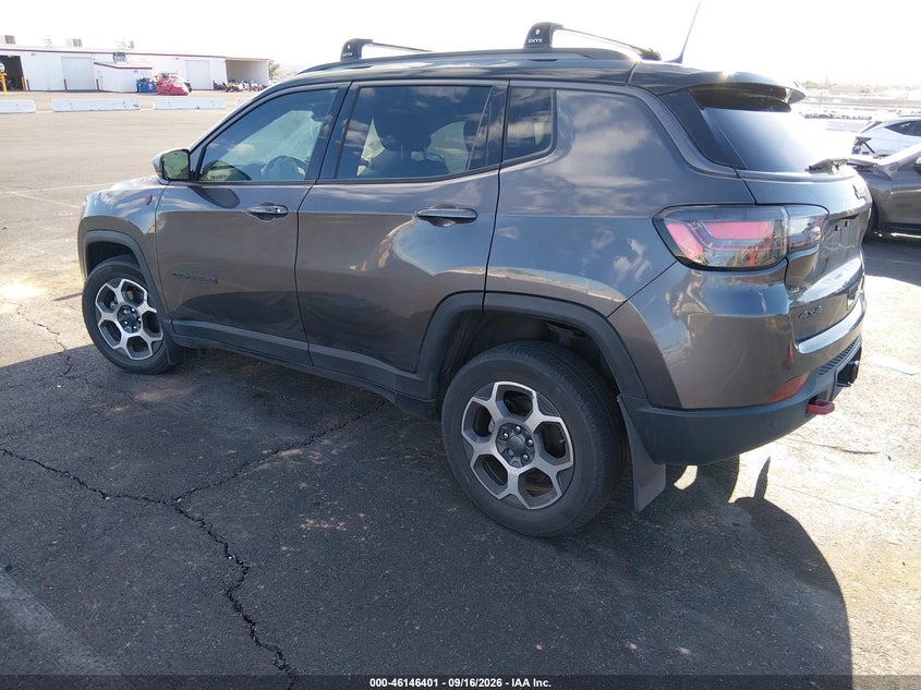Vin: 3c4njddb7nt149764, lot: 46646158, jeep compass trailhawk 4x4 20223