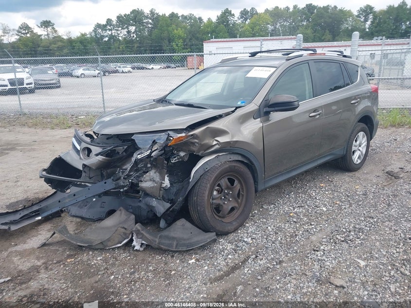 Vin: jtmbfrev8fd139956, lot: 46646165, toyota rav4 le 20152