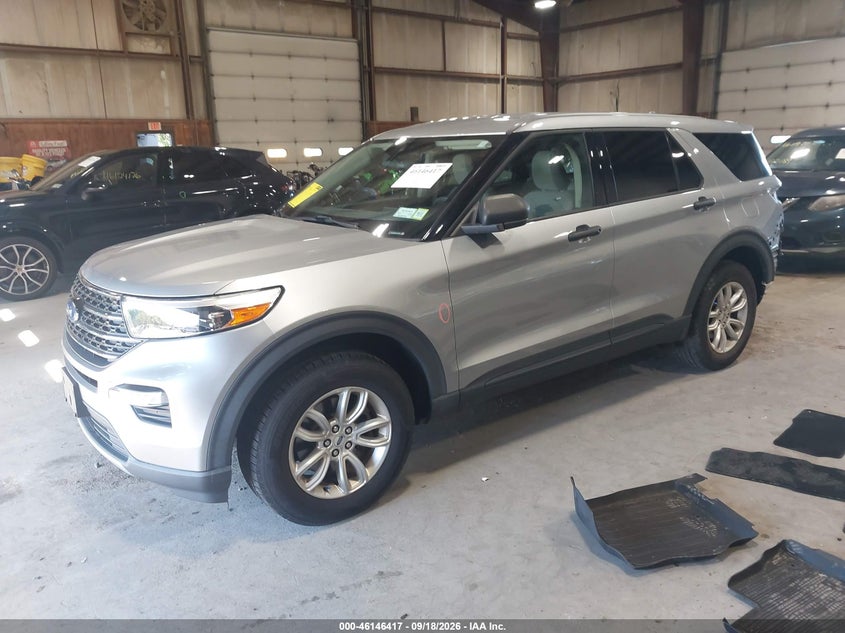 Vin: 1fmsk8bh5lgb70673, lot: 46646174, ford explorer 20202