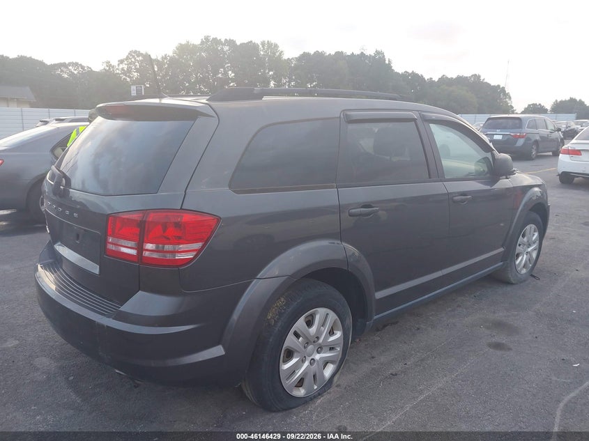Vin: 3c4pdcab3jt490667, lot: 46646186, dodge journey se 20184
