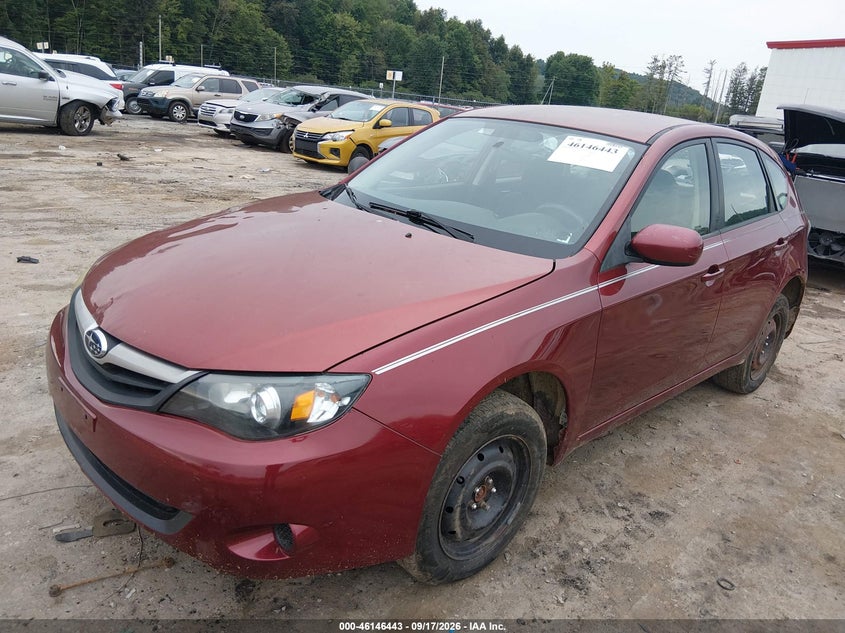 Vin: jf1gh6a63ah820689, lot: 46646201, subaru impreza 2.5i 20102