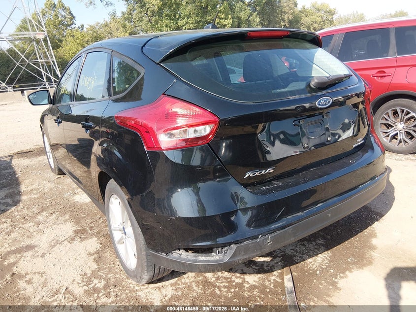 Vin: 1fadp3k24gl220222, lot: 46646216, ford focus se 20163