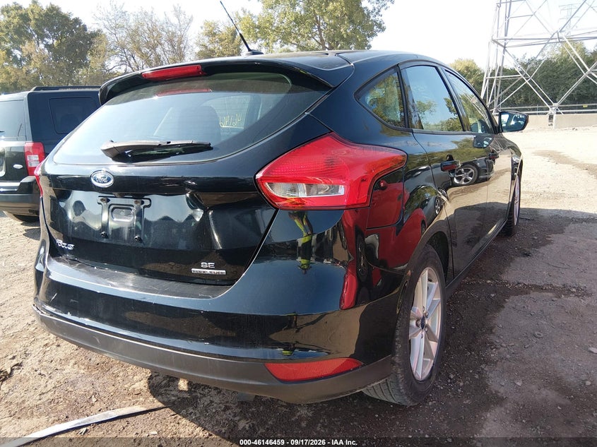 Vin: 1fadp3k24gl220222, lot: 46646216, ford focus se 20164