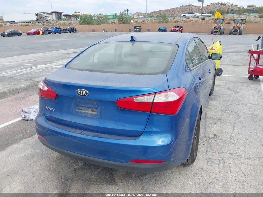 Vin: knafx4a6xf5355671, lot: 46646218, kia forte lx 20154