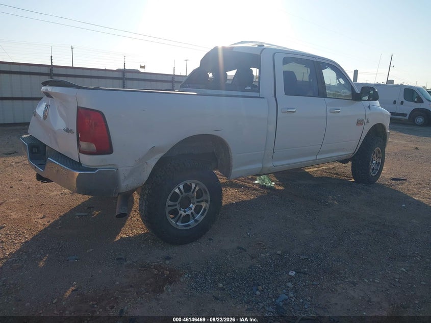 Vin: 3d7ut2cl0ag164281, lot: 46646226, dodge ram 2500 slt 20104