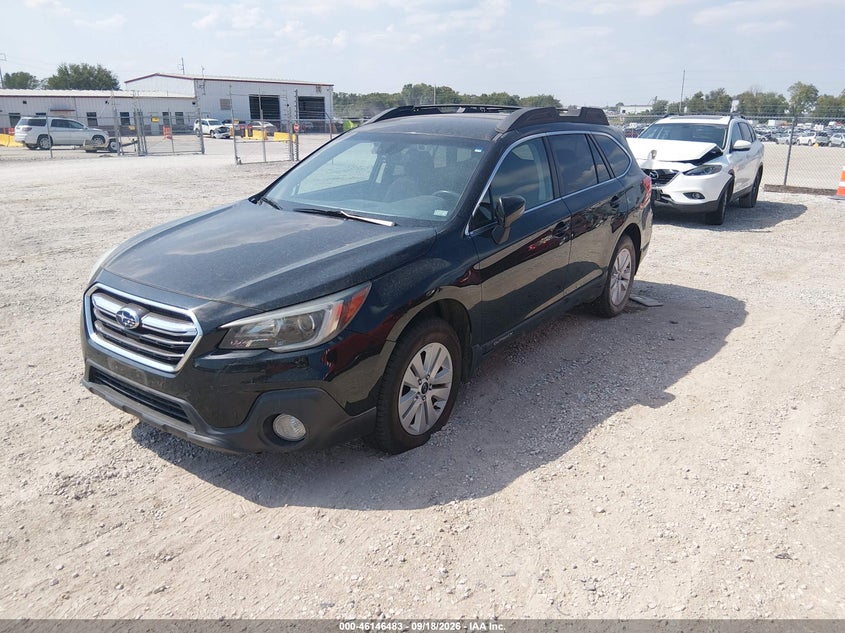 Vin: 4s4bsafc2j3368508, lot: 46646240, subaru outback 2.5i premium 20182