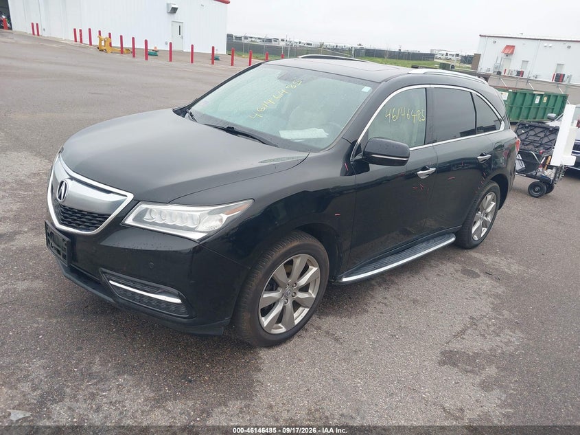 Vin: 5fryd4h84fb001041, lot: 46646242, acura mdx advance pkg w/entertainment pkg 20152
