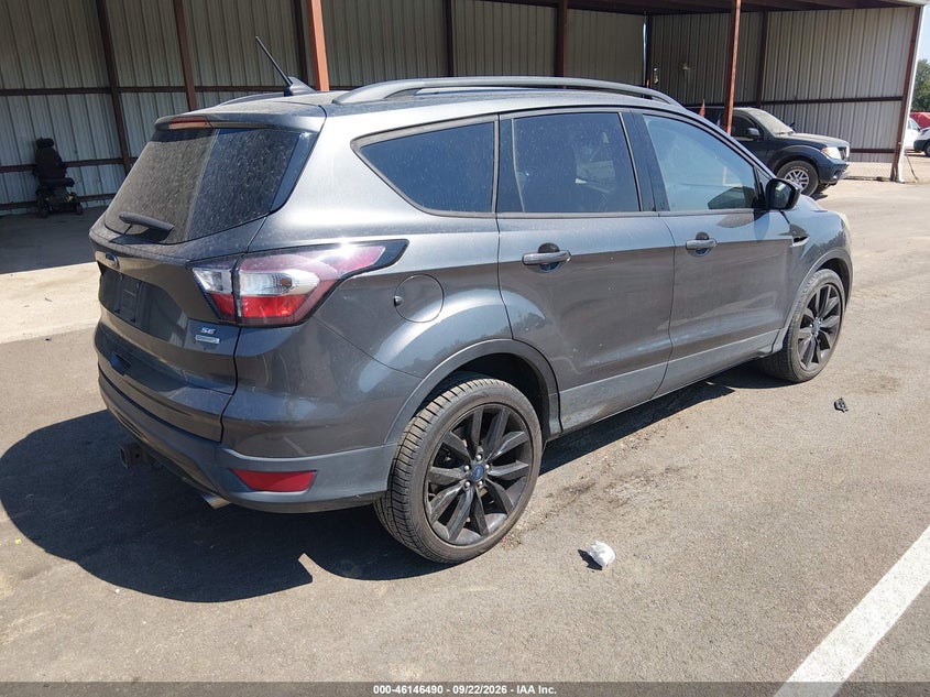 Vin: 1fmcu0gd3jua02034, lot: 46646247, ford escape se 20184