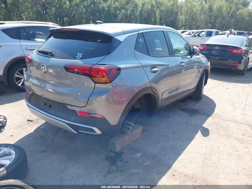 Vin: kl4mmcsl4pb119676, lot: 46646255, buick encore gx preferred awd 20234