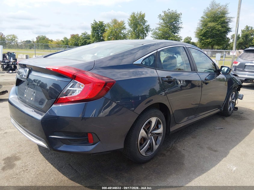 Vin: 2hgfc2f67lh546224, lot: 46646289, honda civic lx 20204