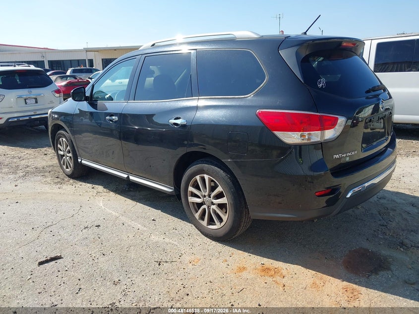 Vin: 5n1ar2mm0fc691293, lot: 46646295, nissan pathfinder s 20153