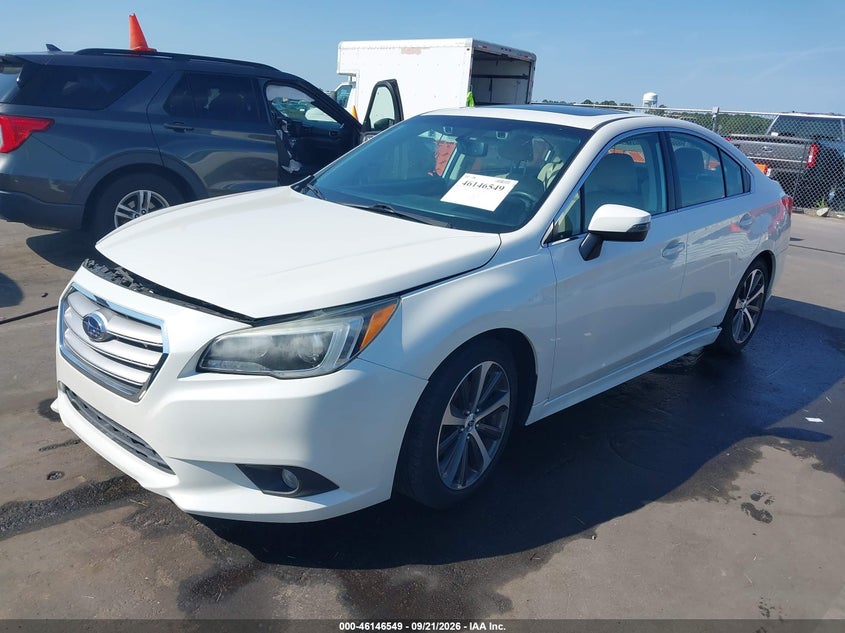 Vin: 4s3bnbn6xg3015598, lot: 46646307, subaru legacy 2.5i limited 20162