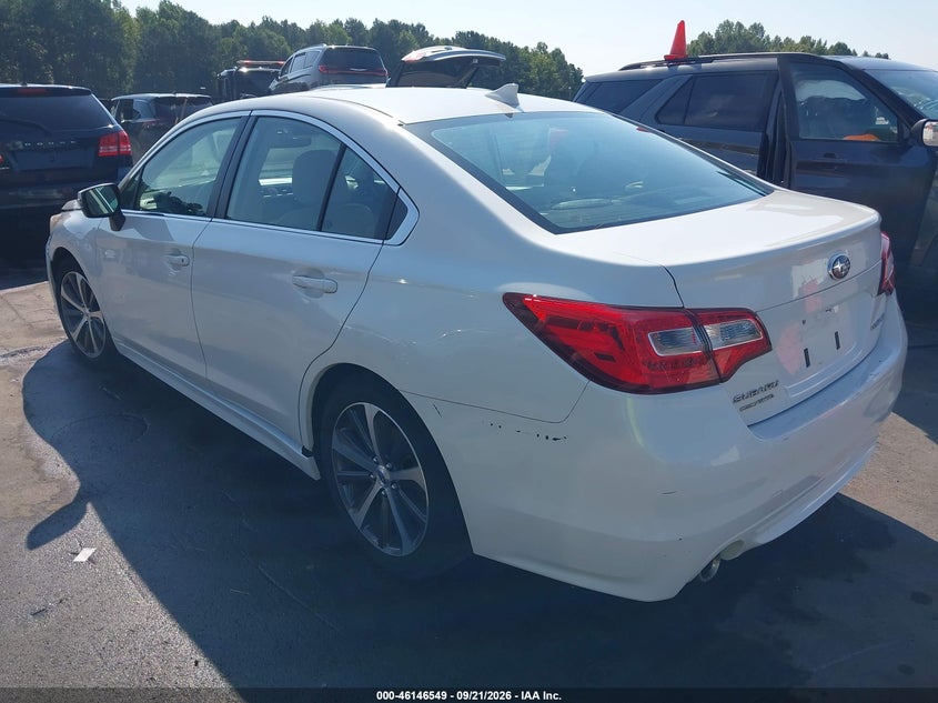 Vin: 4s3bnbn6xg3015598, lot: 46646307, subaru legacy 2.5i limited 20163