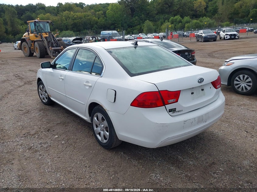 Vin: knagg4a82a5451793, lot: 46646310, kia optima lx 20103