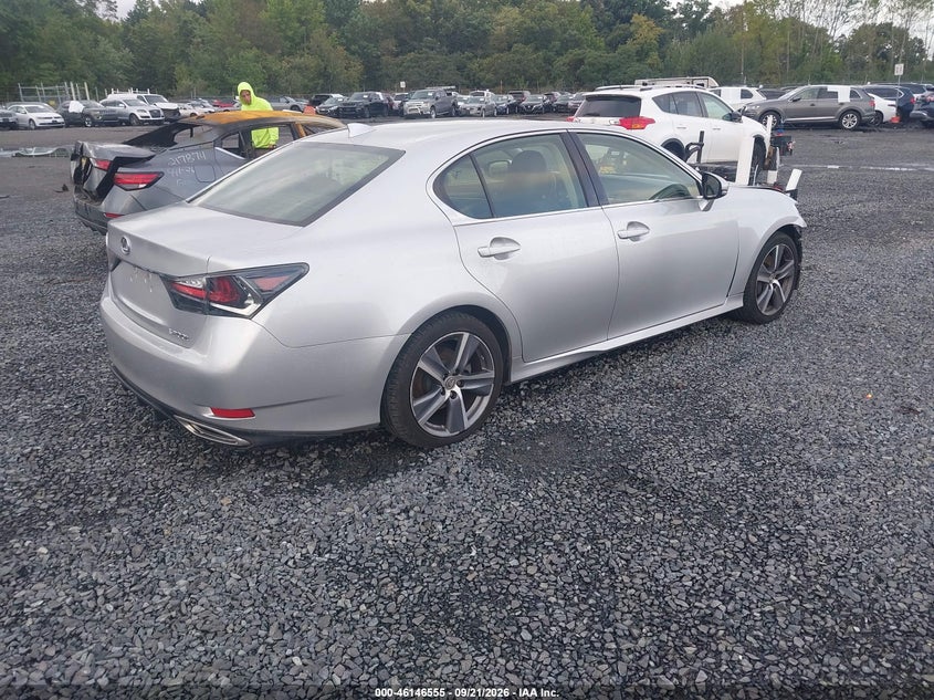 Vin: jthba1bl8ga000933, lot: 46646311, lexus gs 200t 20164