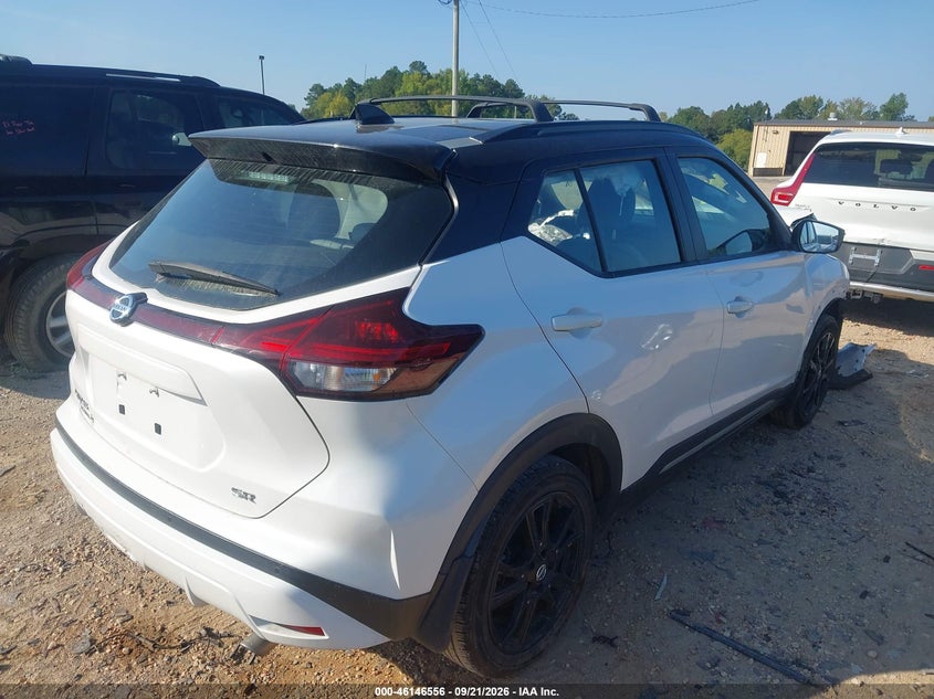 Vin: 3n1cp5dv6ml541318, lot: 46646313, nissan kicks sr xtronic cvt 20214