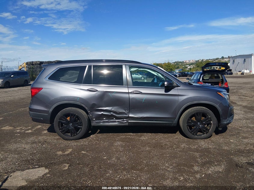 HONDA PILOT 2021 VIN 5FNYF6H22MB083612