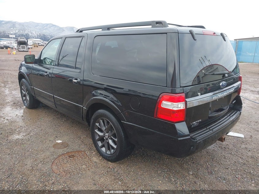 Vin: 1fmjk2at9hea83442, lot: 46646352, ford expedition el limited 20173