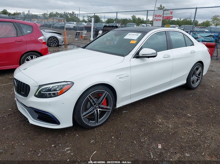 Vin: 55swf8hb5lu332226, lot: 46646353, mercedes-benz amg c 63 s 20202