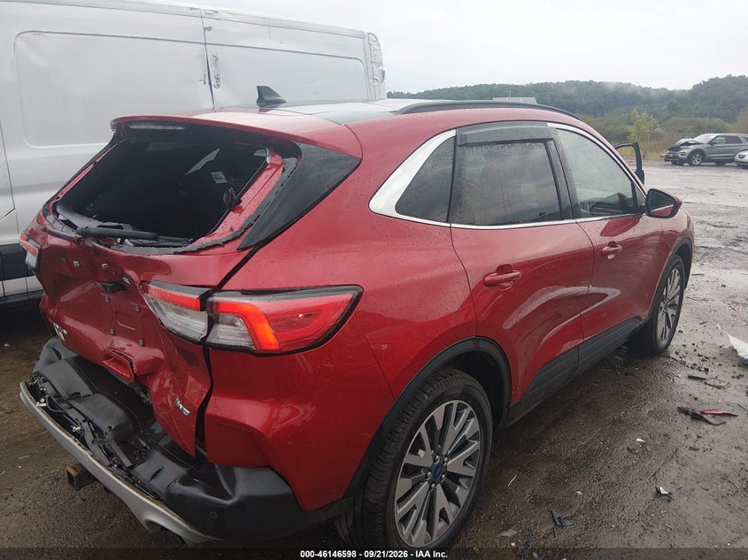 Vin: 1fmcu9j94nub96541, lot: 46646355, ford escape titanium 20224