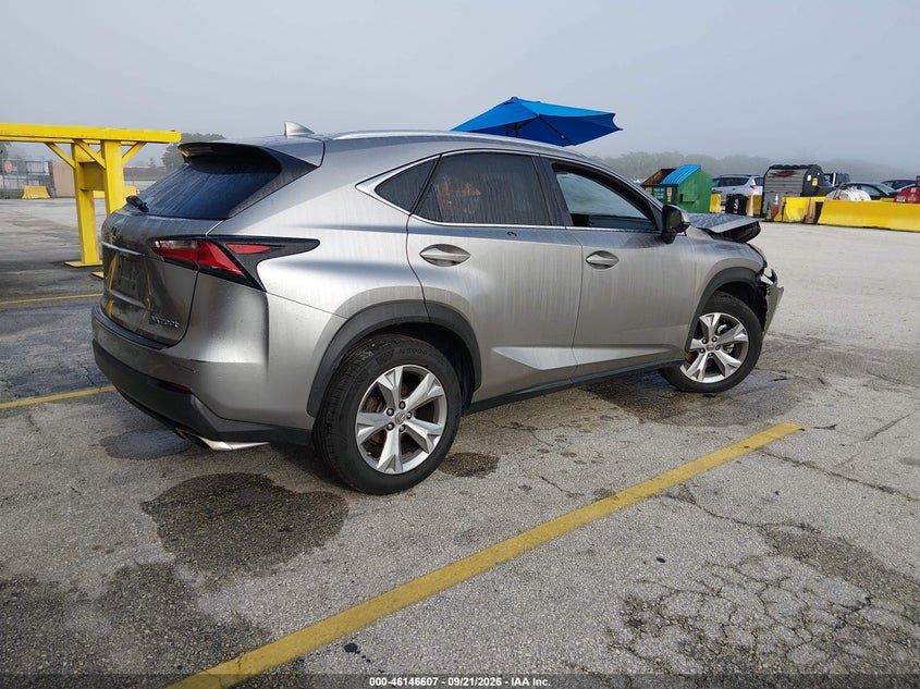 Vin: jtjyarbz4h2076723, lot: 46646364, lexus nx 200t 20174