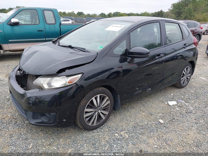 Vin: jhmgk5h7xgx007366, lot: 46646375, honda fit ex 20162