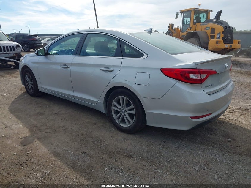 Vin: 5npe24af2hh552785, lot: 46646382, hyundai sonata se 20173