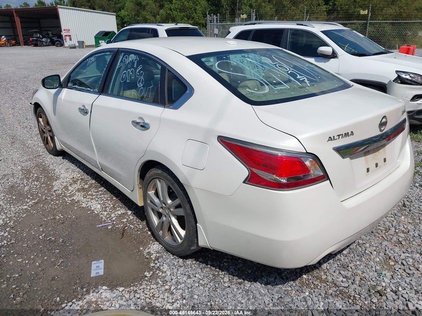 Vin: 1n4bl3ap3fc131014, lot: 46646400, nissan altima 3.5 sl 20153