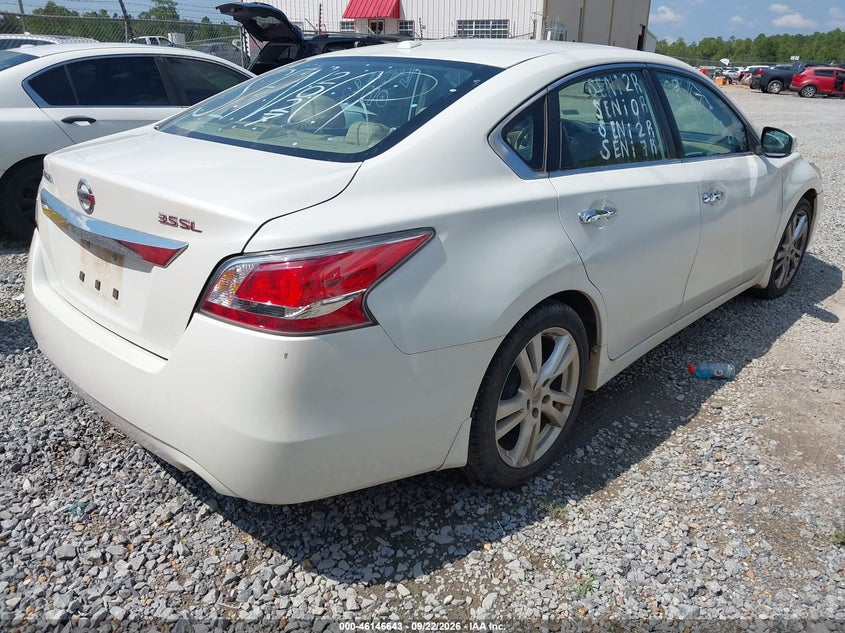 Vin: 1n4bl3ap3fc131014, lot: 46646400, nissan altima 3.5 sl 20154