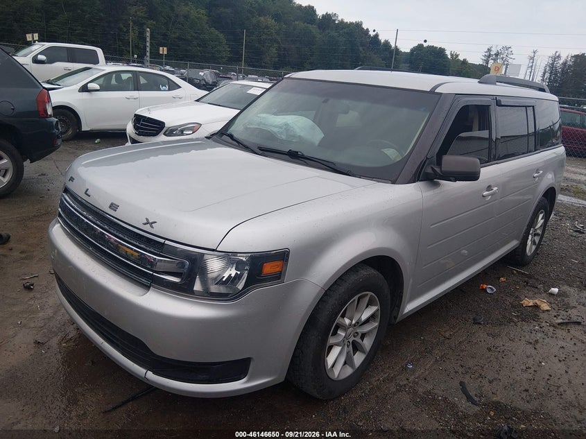 Vin: 2fmgk5b81kba12602, lot: 46646407, ford flex se 20192