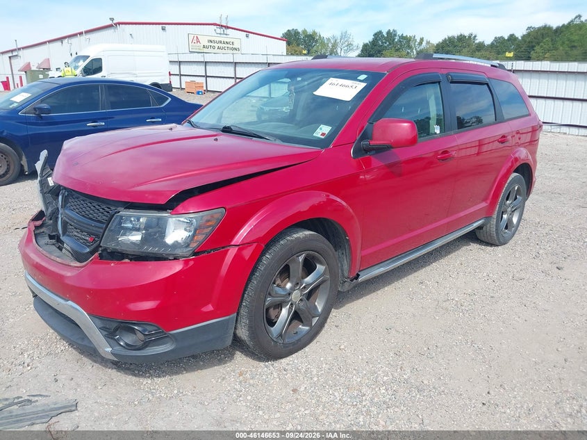 Vin: 3c4pdcgg6gt111298, lot: 46646410, dodge journey crossroad plus 20162