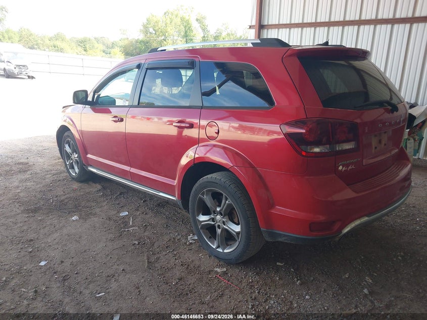 Vin: 3c4pdcgg6gt111298, lot: 46646410, dodge journey crossroad plus 20163