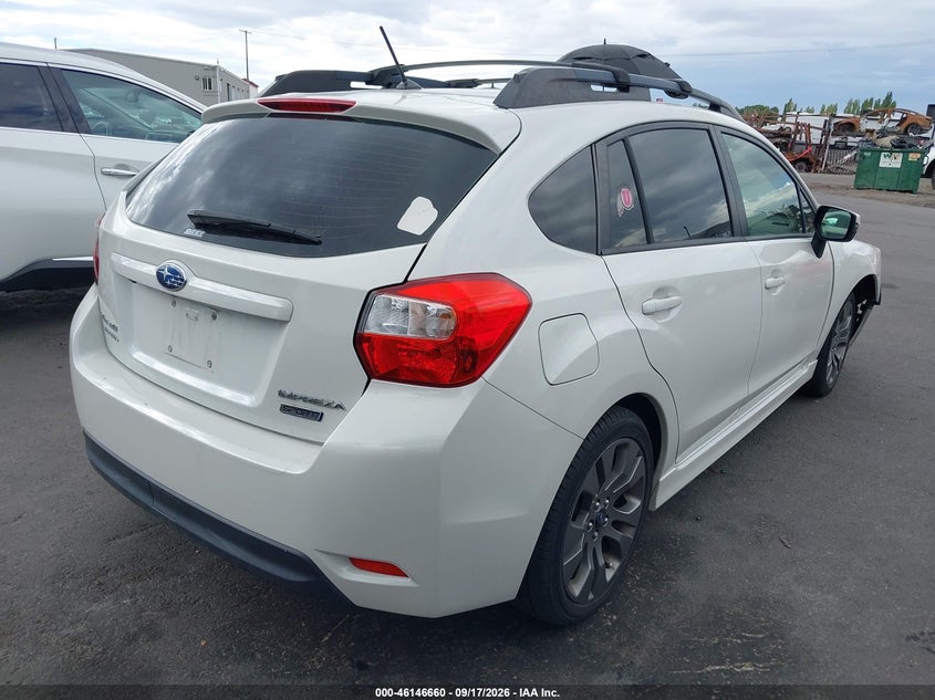 Vin: jf1gpap64gh284177, lot: 46646417, subaru impreza 2.0i sport premium 20164