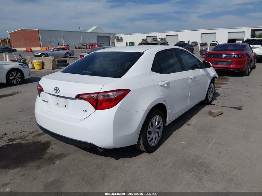 Vin: 5yfburhe1kp888221, lot: 46646446, toyota corolla le 20194